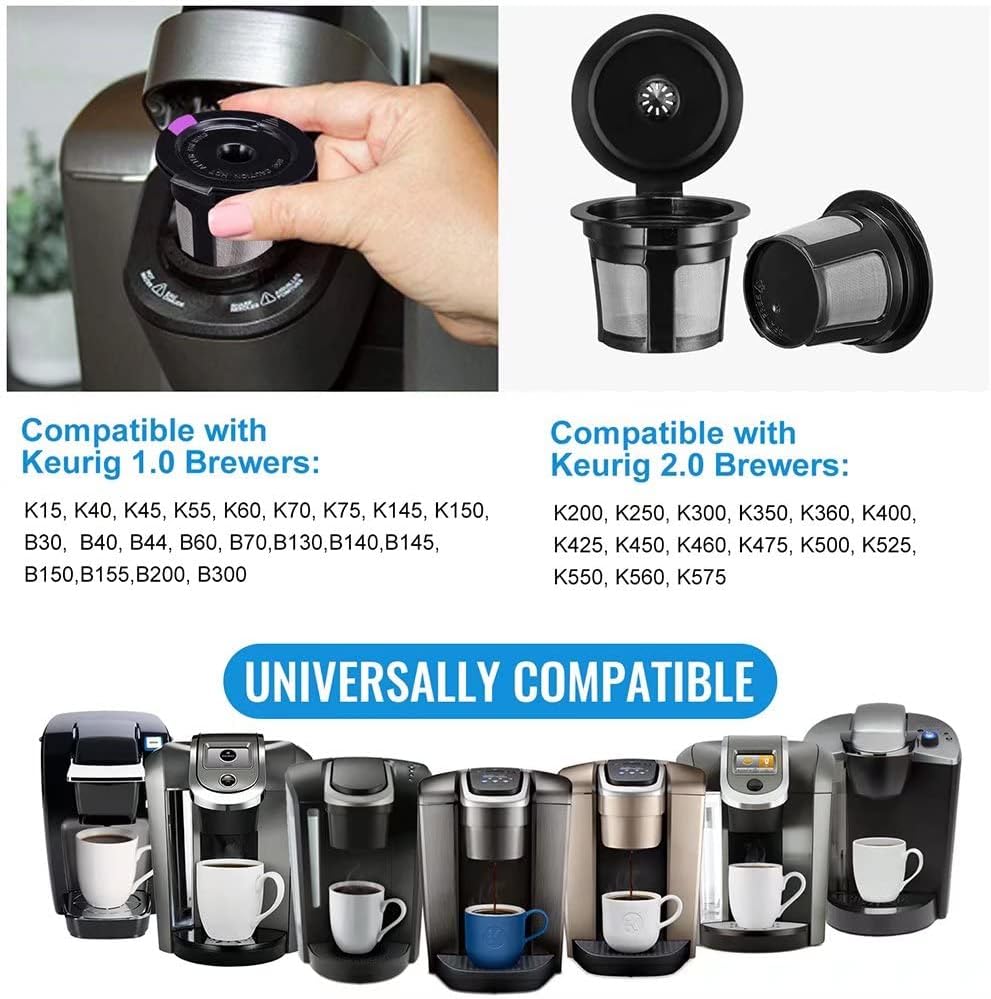 Reusable K Cups, 6 Pack