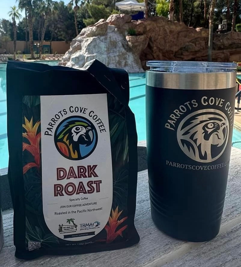Parrots Cove Travel Mug 16oz